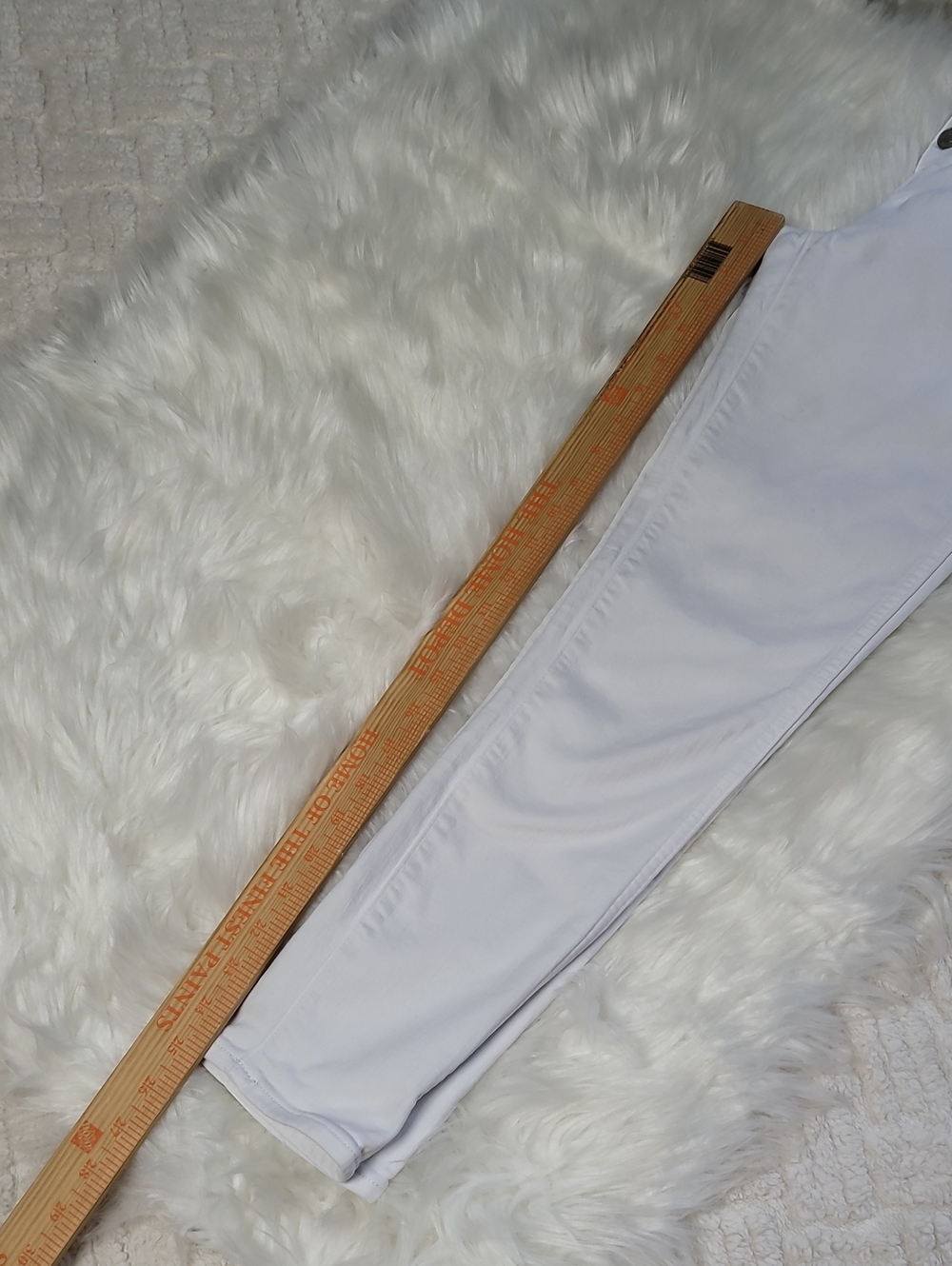 Madewell 10” High Rise Skinny Crop White 27 Jeans - Picture 10 of 10